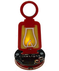 DIY Soldering NiteLight Lantern Maker Kit For Students And Adults with LED light glowing on PCB base