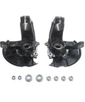 Front Left And Right Steering Knuckle And Wheel Hub Bearing Assembly Kit For Volkswagen Beetle 1999 To 2010 Golf 2000 To 2006 Jetta 1999 To 2005