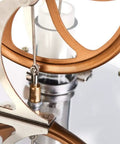 Close-up of Low Temperature Stirling Engine Model Kit For Hands On Mechanical Skills And STEM Education Educational Toy Demonstrator