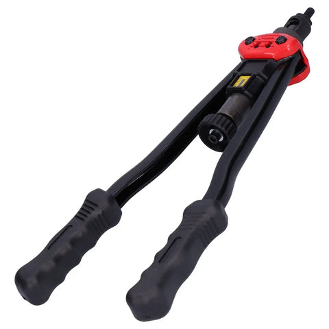 Beefy Pro Grade Heavy Duty Double Handle Hand Riveter Tool With M3 M4 M5 M6 M8 M10 Mandrels And Blind Rivet Nuts Stainless Steel Kit