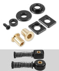 Solid Shifter Bushing Kit For VW GTI Mk6 Mk7 6 Speed Manual MQ250 MQ350 Aluminum 6061 With Bronze Sleeve Bearings displayed parts
