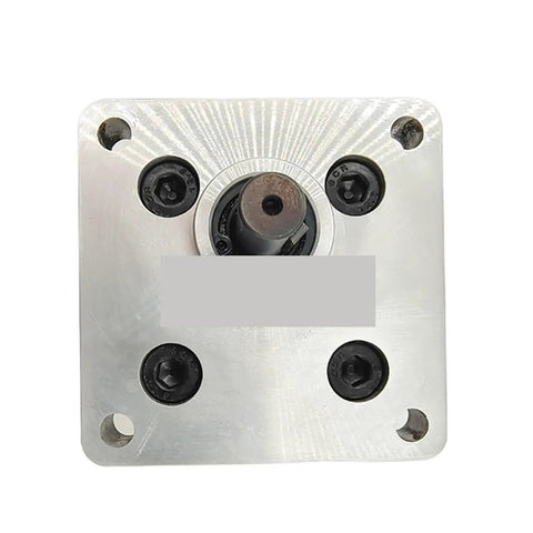 Top Rated Hgp-1A-F8r Hydraulic Gear Pump 21Mpa High Pressure Oil Transfer Unit 8Ml/R Displacement Rigid Mounting Design underside view
