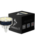 4800 Lumen LED Conversion Kit For D-Cell Flashlights, 12 LED Emitters, Tool-Free Replacement, product box and LED module view