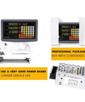 3 Axis Digital Readout DRO for Precision Linear Scale Encoders and Grating Scale Systems on Glass Ruler Based CNC Milling Machines