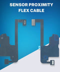 Proximity Sensor Earpiece Flex Cable Replacement For iPhone 15 Plus Includes Ear Speaker Metal Bracket And Ambient Light Sensor Fix To Restore Proximity Sensing Call Quality And Screen Brightness Consistency, sensor flex cable