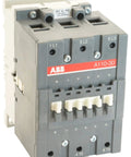 A110-30-00-84 Single Unit 3-Pole Contactor for Motor Control, 110-120 VAC Coil, industrial device with DIN-Rail mount