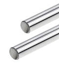 Two Pack 6mm By 600mm Linear Motion Rod Guides For DIY CNC And 3D Printer Projects, Steel Construction Delivers Durable Precision Rails For A Smooth Glide And Solid Alignment In Craft Tool Setups. 2-pack steel guide rods