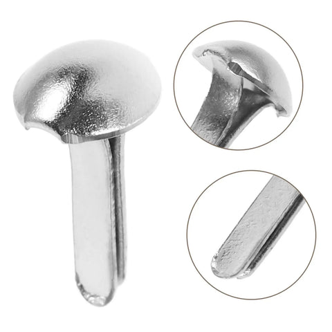 100 Pcs Iron Fasteners For DIY Projects And Scrapbooking Durable Split Pins For Crafting And Puppet Making Kit Versatile Mini Brads