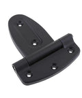 Sturdy T Shaped Plastic Light Duty Shed Hinge For Doors Cabinets And Barn Gates Strap Style Durable Hardware