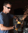 Gel Pro Leather Hybrid Mechanic Gloves with Gel Impact Protection and Touchscreen Capability for automotive work