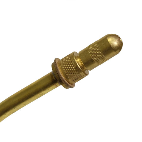 3 Gallon Premier Pro XP Poly Tank Sprayer brass nozzle detail for fertilizers weed killers pesticides
