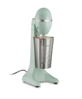 DrinkMaster Electric Drink Mixer For Smoothies And Shakes Retro Milkshake Maker And Milk Frother Two Speeds Extra Large 28 Oz Stainless Steel Cup Mint Finish