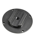 Adjustable Bracket Back for 25 and 2600 Series Dial Indicators with 1/4-20 Thread, heavy-duty industrial tool accessory, top view