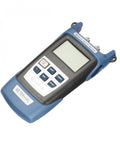 Fiber Optic Power Meter With Light Source for CCTV and Networking, SC FC Connector Test Tool, portable design on white background