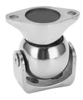 Hefty Magnetic Door Stopper Made From Top Tier 316 Stainless Steel With Super Strong 8 Pound Magnet And Adjustable Rotating Head display.