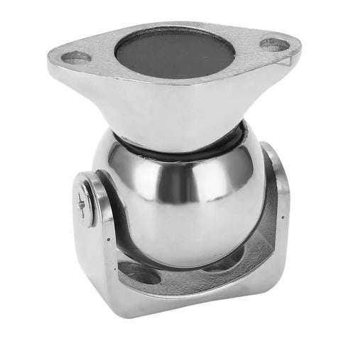 Hefty Magnetic Door Stopper Made From Top Tier 316 Stainless Steel With Super Strong 8 Pound Magnet And Adjustable Rotating Head display.