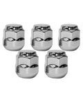 Beefy Chrome Wheel Lug Nuts 5 Pack M14x1.5 compatible with Honda Odyssey Passport Pilot 2009-2021