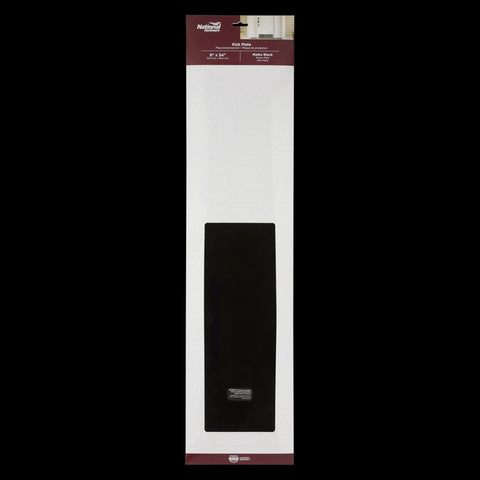 Heavy Duty Aluminum Door Kick Plate 8 Inch By 34 Inch Matte Black Finish Surface Mount Protective Guard For Exterior And Interior Doors