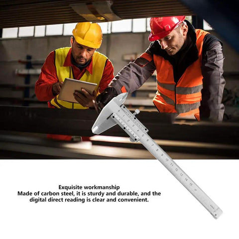 High Accuracy Carbon Steel Vernier Caliper Measuring Tool For 0 To 150 mm Inner Outer Diameter Depth And Width Measurement Built For Pros And DIY Projects on site