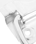Close-up of zinc-plated iron ring handle from 2 Pack Heavy Duty Chest Handles Zinc Plated Case Pull Handles For Toolbox Chest Trash Can
