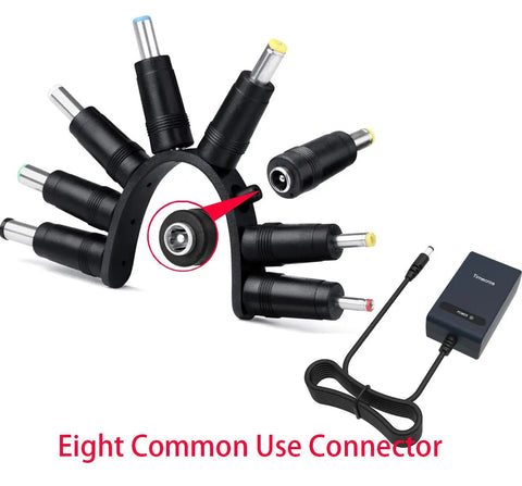 25.2V 6S Lithium Battery Charger With 8 Universal Connectors And Smart Safety Protections For E Bikes Electric Scooters And Power Tools The No Fuss All In One Pro Grade Charger For Any 24V To 25.2V Li Ion Pack