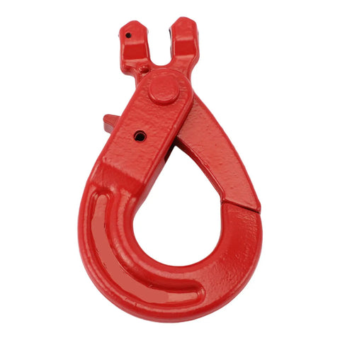 G80 Alloy Steel Fork Slide Hook 2 Ton Load Bearing for Heavy Duty Factory Lifts Port Transportation and Safety Chain Handling