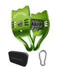 Backyard Zipline Pulley Kit For Kids Kid Friendly Smooth Slackline Slider Easy Setup Ninja Obstacle Course Attachment Brake Stopper