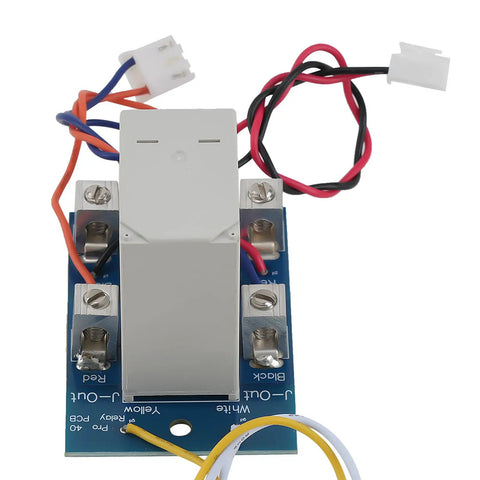Hardcore Relay Replacement For Juicebox Pro 40 And 32 Evse Electric Vehicle Charger with multiple wire connections.