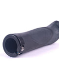 Ergonomic Anatomic Handlebar Grip With Triple Density Comfort Bar End Extensions Anti Slip Texture Shock Absorbing CNC G2 Lock
