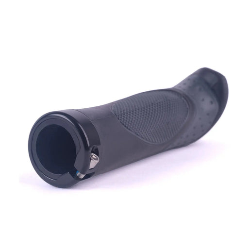 Ergonomic Anatomic Handlebar Grip With Triple Density Comfort Bar End Extensions Anti Slip Texture Shock Absorbing CNC G2 Lock