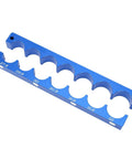 Tbest Heavy Duty Aluminum Alloy Bike Fork Hub Clamp Vise Fixture, blue tool with size markings for 27.9 to 32mm components.