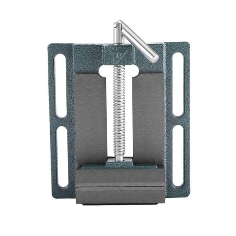 Built Tough Six Inch Drill Press Vice With Dead Steady Guiding Rod For Milling And Drilling Heavy Duty Machine Vise, solid cast iron.