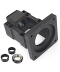 Sturdy Nema 34 Stepper Motor Mounting Bracket BK15 Ballscrew Fixed End Built For Ultra Precise Alignment Easy Install And Rock Solid Coaxial Mounting For Smooth High Torque Systems, black aluminum with bearing inserts