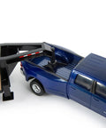 1/32 Scale Ram 3500 Dually Quad Cab With Lowboy Trailer and New Holland L230 Skid Steer Farm Toy Set showing 5th wheel hitch