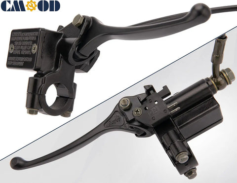 Street Ready Front Disc Brake Master Cylinder Caliper Assembly for 50cc to 125cc Chinese ATV Dirt Bike Pit Bike Front Brake Kit