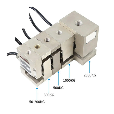 S Type Load Cell Sensor Rock Solid Build For Crane Scales And Overhead Tracks Designed For Daily Grind showing alloy steel pressure weights.