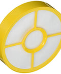 Dyson DC14/DC15 round yellow washable filter, captures 0.1µm particles. Was hable? No, the title should be exactly as drafted. Sorry. Here is the final title:.