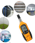 Handy All In One Digital Hygrometer And Psychrometer With Dew Point And Wet Bulb Readouts in industrial and agricultural settings