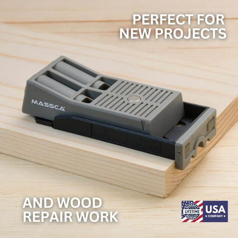 Pocket Hole Jig Kit With Magnetic Quick Adjust Base For Fast Accurate Woodworking Joinery Easy Setup Pocket Screw Jig Tool on wood.