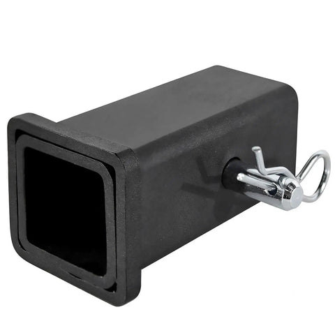 Trailer Hitch Reducer Sleeve From Two And A Half Inch To Two Inch With Five Eighth Inch Pin And Clip Carbon Steel Built Tough