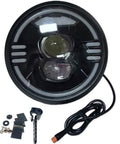 Ultra Bright E Bike Headlight With Built In Horn And Speaker Multi Beam Front Light For Fat Tire Ebikes Beefed Up Night Riding Led Front Lamp Replacement