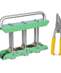 Sheet Metal Bending Station 0 To 90 Degrees Heavy Duty Bending Machine For Steel Aluminum Copper with handle and yellow snips