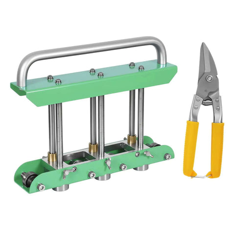Heavy Duty Sheet Metal Bender Station Disc Machine Pro Grade 0-90 Degree Bending with wear resistant folding tool