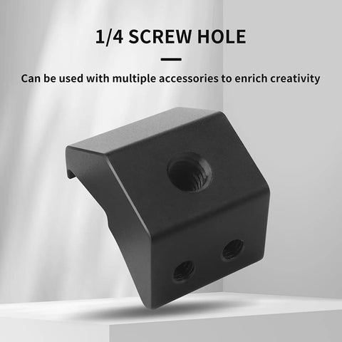 Aluminum one quarter inch tough built screw port tripod mount neck lanyard hanger bracket adapter for Mavic 4 Pro RC Pro 2