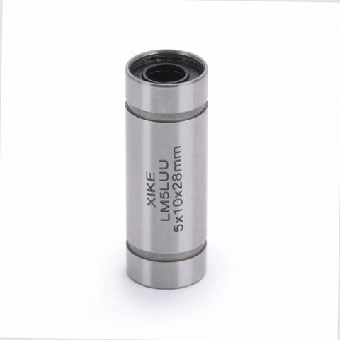 Plug And Play Hella Smooth LM5LUU Sealed Lengthened Linear Ball Bearing Pair For CNC Rigs and 3D Printers with chrome steel design.
