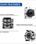 Top Grade 512495 Rear Wheel Hub And Bearing Assembly For 2014 2019 Kia Soul And 2015 2019 Soul Ev with reliable features.