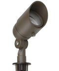 Six Pack Bronze Outdoor Landscape Lights 4W 12V Low Voltage LED Spotlights Warm White Waterproof With Replaceable Bulbs 160 Degree Adjustable Knuckle