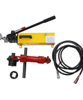 Professional Grade Manual Hydraulic Torque Wrench With Analog Pressure Gauge Dishing Out Up To 9954 Nm of tools and hoses.
