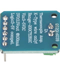 K Type Thermocouple Module With SPI Output And MAX31855 Sensor, wide -200C to 1350C range, shown with connection pins