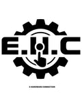 E.H.C logo with gear and finger, representing E-Hardware Connection for hardware solutions.